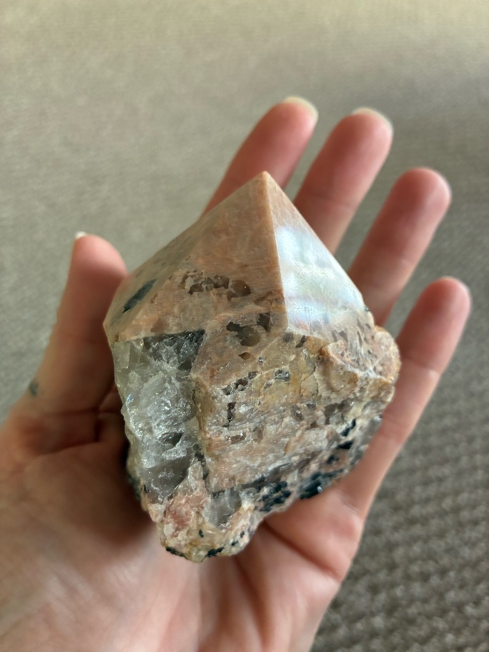 🔮 5 Piece Healing Crystal Gift Box - Large Jasper Point & Dendritic Agate Rare⚡️